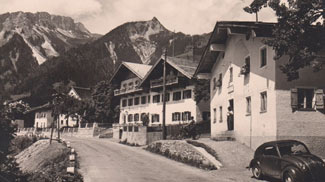 höfen, hauptstraße, hornberg, gaichtspitze, steyr 55, baby