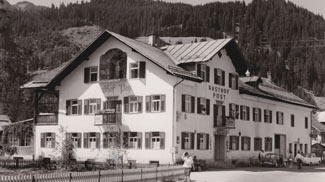 tannheim, gasthof post, postwirt