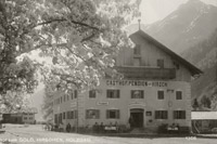 holzgau, postamt, goldener hirsch, zum goldenen hirschen