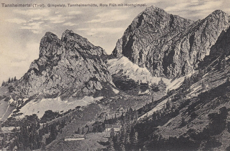 gimpelalp, tannheimer hütte