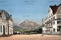 reutte, bahnhof, thaneller, pferdegespann, hotel tirolerhof