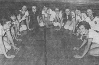 svr-damenkader, volleyball, 1977