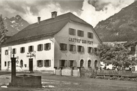 stanzach, gasthof post, klimmspitze