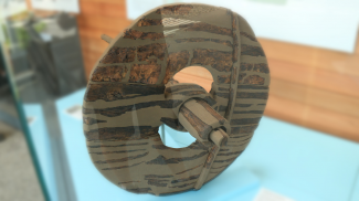 spätbronzezeitliches Rad - ArchäoPark Federseemuseum, Bad Buchau