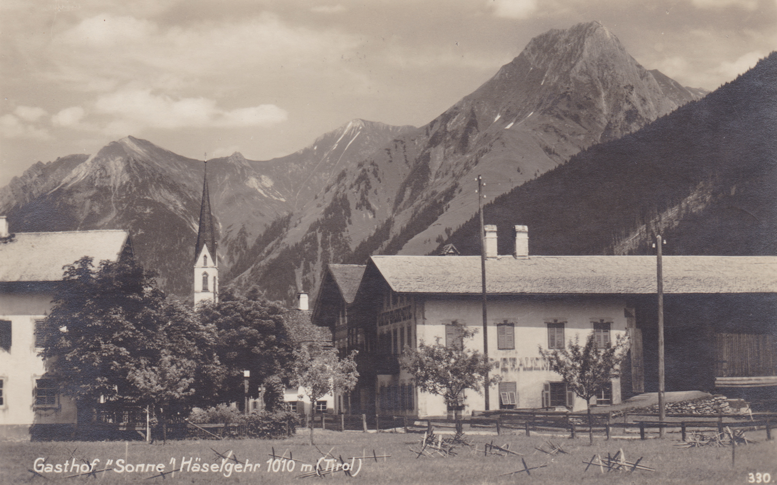 brauerei, gasthof sonne, häselgehr