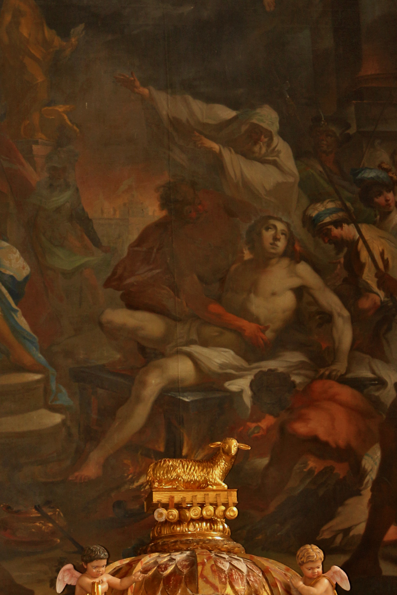 Martyrium des Laurentius - Bichlbach