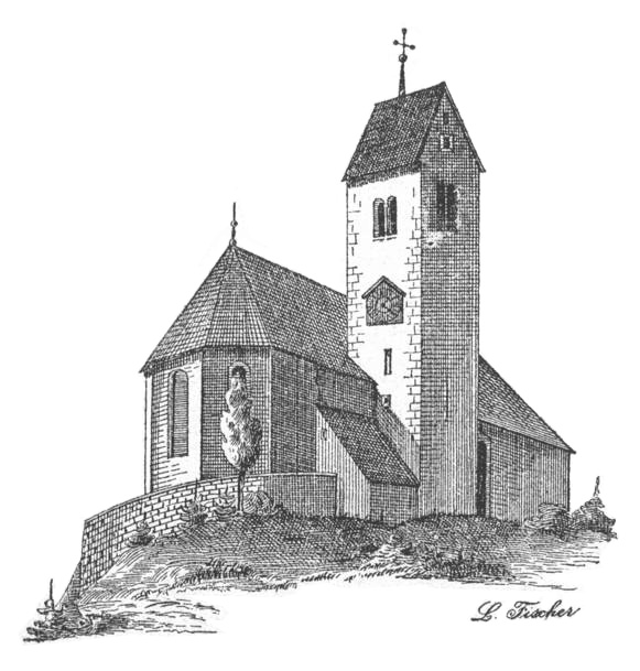 Kirche auf dem Auerberg