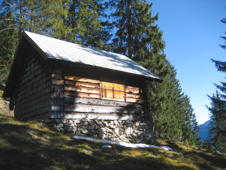 jagdhütte krottenkopfalpe