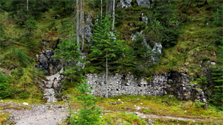 Ruine am Creszentia-Stollen