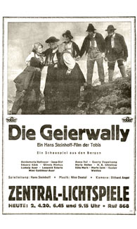 geierwally filmplakat 1940