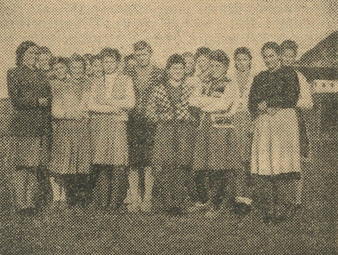 hauswirtschaftskurs, grän, 1949